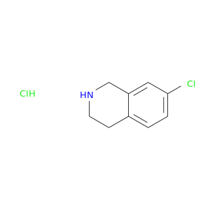 Clc1ccc2c(c1)CNCC2.Cl