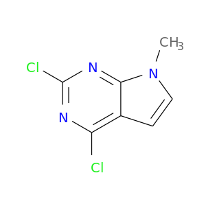 Clc1nc(Cl)c2c(n1)n(C)cc2