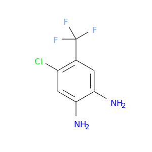 Nc1cc(Cl)c(cc1N)C(F)(F)F