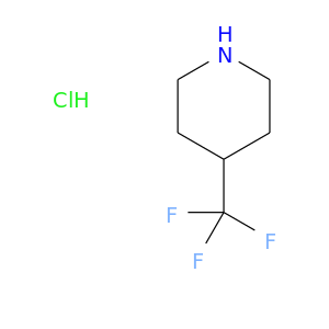 FC(C1CCNCC1)(F)F.Cl