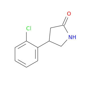 O=C1NCC(C1)c1ccccc1Cl