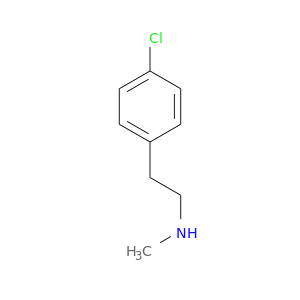 CNCCc1ccc(cc1)Cl