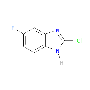 Fc1ccc2c(c1)nc([nH]2)Cl