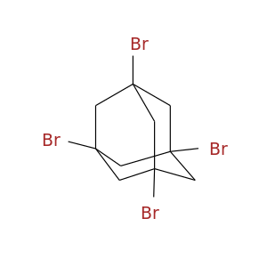 BrC12CC3(Br)CC(C2)(CC(C1)(C3)Br)Br
