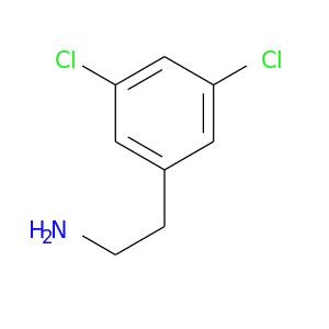 NCCc1cc(Cl)cc(c1)Cl